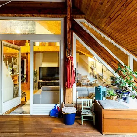 Rooftop 180m2 Loft With Private Sauna, Apartamento *