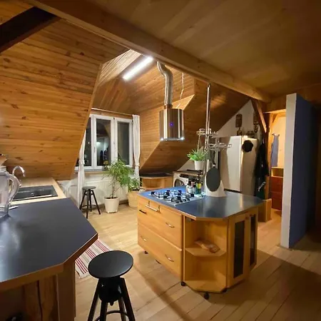 Lägenhet Rooftop 180m2 Loft With Private Sauna, Bratislava