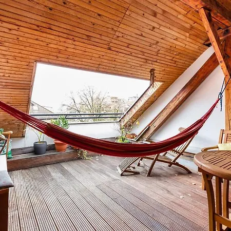 Rooftop 180m2 Loft With Private Sauna, Lägenhet