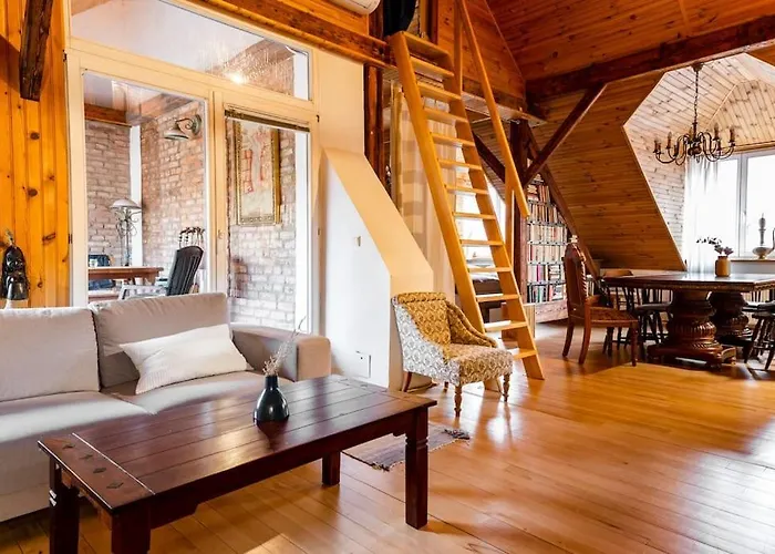 Rooftop 180m2 Loft With Private Sauna, Pressburg